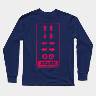 Vintage Cheat Code Long Sleeve T-Shirt